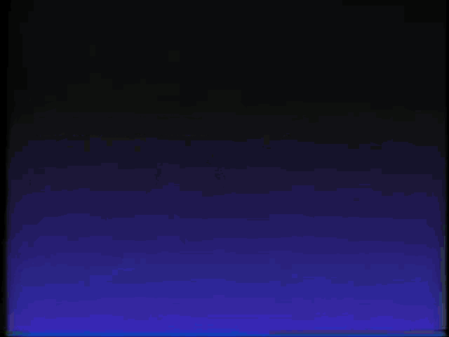 a blue and black background with the words fuck off in yellow letters