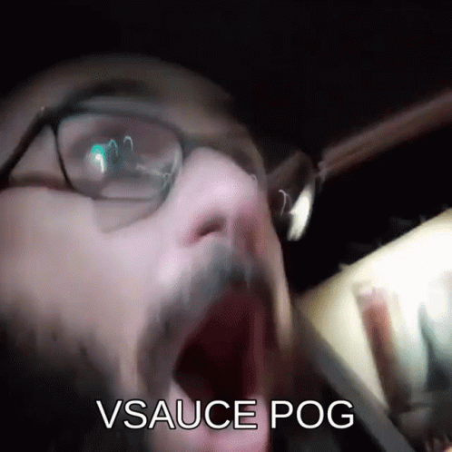 Vsauce Vsauce Pog GIF - Vsauce Vsauce Pog Poggers GIFs