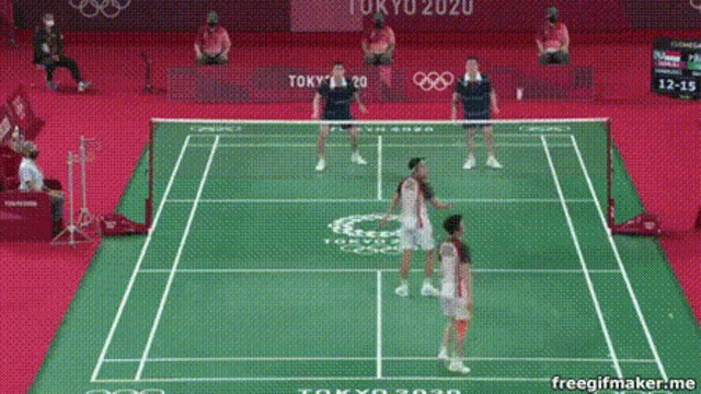 Baling Raket Badminton GIF - Baling Raket Badminton GIFs