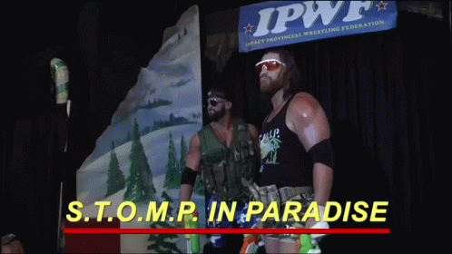 Stomp In Paradise Brian Myers GIF