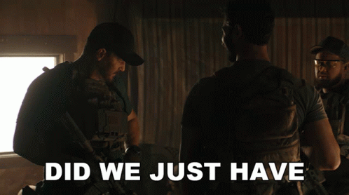 Did We Just Have A Moment Omar Hamza GIF - Did We Just Have A Moment Omar Hamza Seal Team GIFs