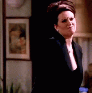 Dramatic Exit GIF - Will And Grace Dramatic Drama Queen GIFs