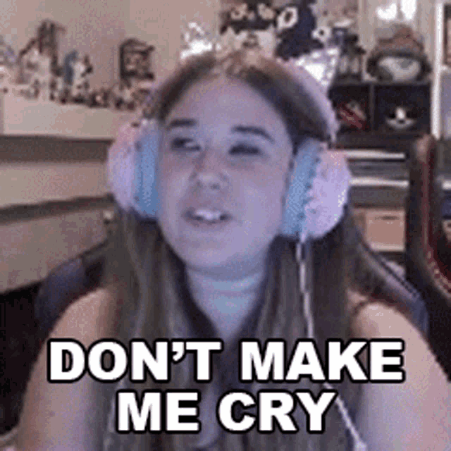 Dont Make Me Cry Cassie GIF - Dont Make Me Cry Cassie Cutieroosr GIFs