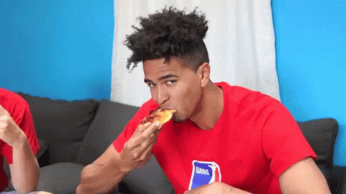 Yum Eating GIF - Yum Eating Pizza GIFs