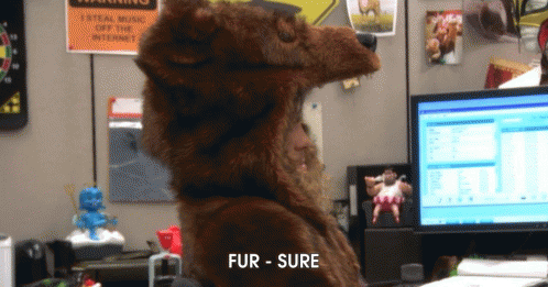 Fo Shure  GIF - Fur Sure Work A Holics Yes GIFs