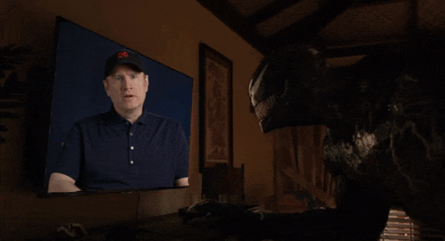 a close up of venom with the words venom that guy