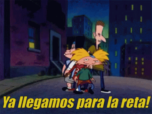 Hey Arnold Y Sus Amigos En La Calle GIF - Reta Amigos Compas GIFs