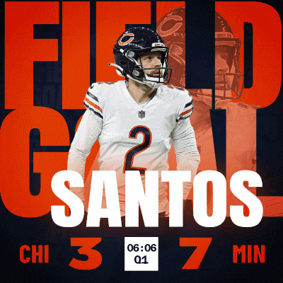 a poster for a football game between the chicago bears and the new england patriots