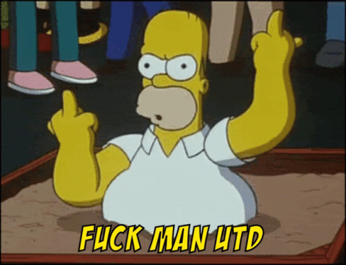 Man Utd Crap GIF - Man Utd Crap Middle Finger GIFs