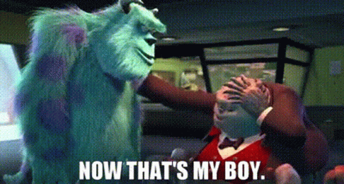Monsters Inc Mr Waternoose GIF - Monsters Inc Mr Waternoose Now Thats My Boy GIFs