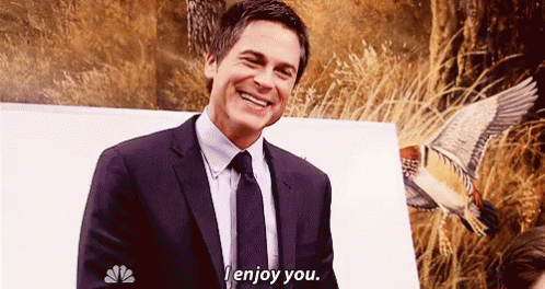 U'Re A Real Treat GIF - Parks And Rec Rob Lowe Chris Traeger GIFs