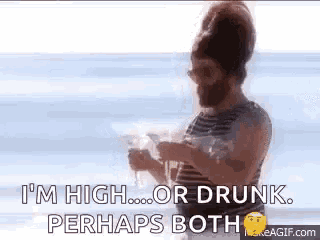 Day Drinking Zach Galifianakis GIF