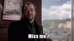 Miss Me GIF - Supernatural Crowley Miss Me GIFs