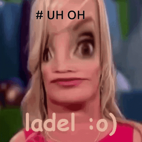 Ladel Uh Oh GIF - Ladel Uh Oh Eyes GIFs