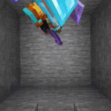 a screenshot of a game called unfierce with a purple sword