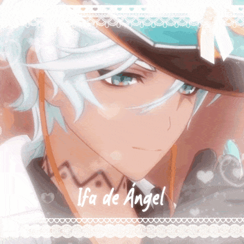 ifa de angel is the name of the anime character shown