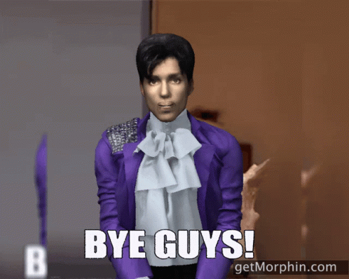 Prince Singer GIF - Prince Singer Bye GIFs