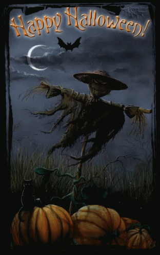 Halloween Scarecrow GIF