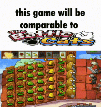a screenshot of a video game called the battle of the cats