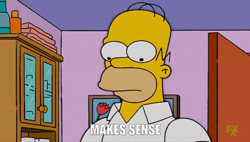 Homer Makes Sense Simpsons Makes Sense GIF - Homer Makes Sense Simpsons Makes Sense Glmom Simpsons GIFs