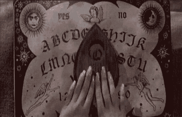 Ouija Board Calling Out GIF - Ouija Board Calling Out Ghosts GIFs