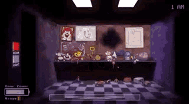 a screenshot of a video game called five nights at freddy 's