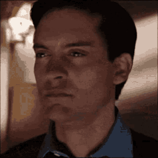 Spider Man Tobey Maguire GIF - Spider Man Tobey Maguire Stare GIFs