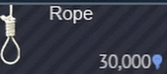 a picture of a rope with the words rope 30,000 on it