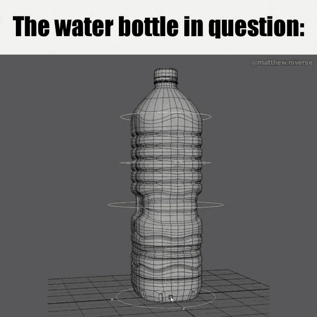 Water Bottle Twerk GIF