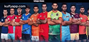Telugu Titans Team.Gif GIF - Telugu Titans Team Pro Kabaddi Leauge Season7 Trending GIFs