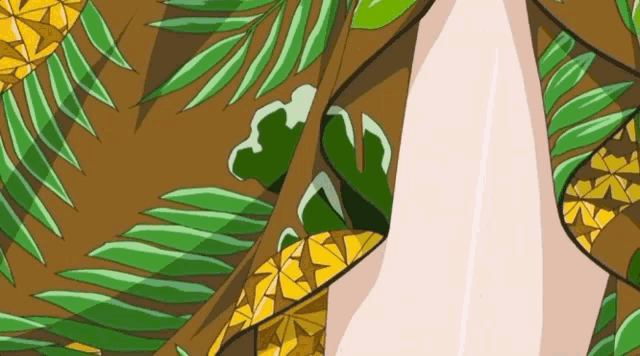 a drawing of a woman 's legs with a leafy pattern
