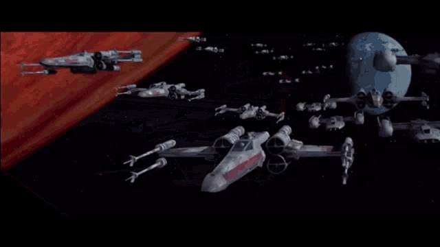 Xwing Redsquadron GIF - Xwing Redsquadron Standing By GIFs