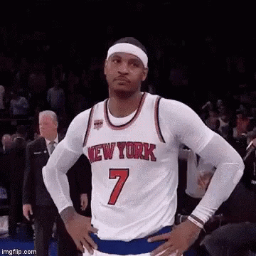 Carmelo Anthony Pissed GIF - Carmelo Anthony Pissed Nba GIFs