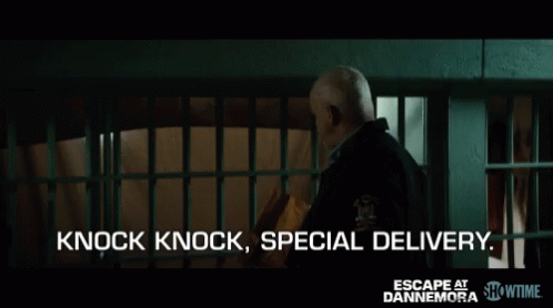 Knock Knock Special Delivery GIF - Knock Knock Special Delivery Delivery Man GIFs