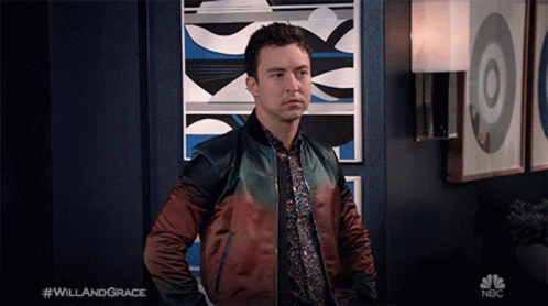 Whatever Will And Grace GIF - Whatever Will And Grace Hey There GIFs