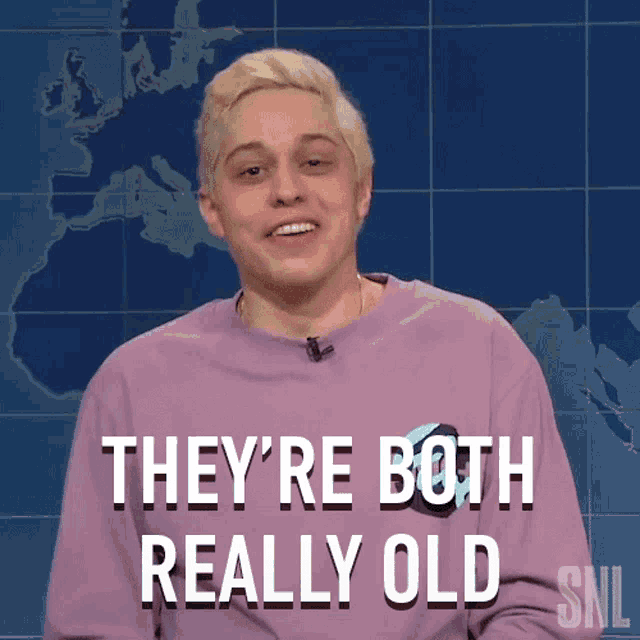 Theyre Both Really Old Saturday Night Live GIF - Theyre Both Really Old Saturday Night Live Weekend Update GIFs