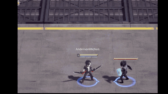 a screenshot of a video game with the name anderson88chen at the top
