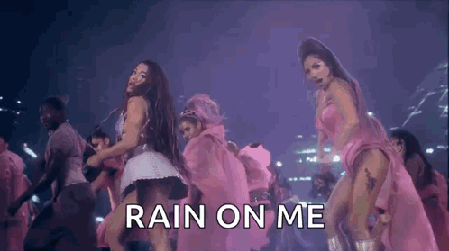 Rain On Me Rain On Me Music Video GIF - Rain On Me Rain On Me Music Video Rain On Me Mv GIFs