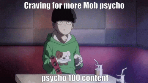 Mob Psycho100 Mob GIF - Mob Psycho100 Mob Craving GIFs