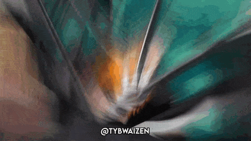 a blurry picture of a person 's torso with the words @tybwaizen written below it