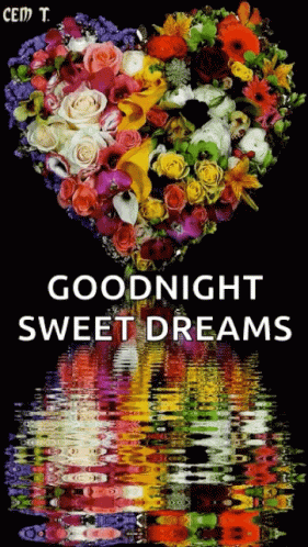 Goodnight Flowers GIF - Goodnight Flowers Sweet Dreams GIFs
