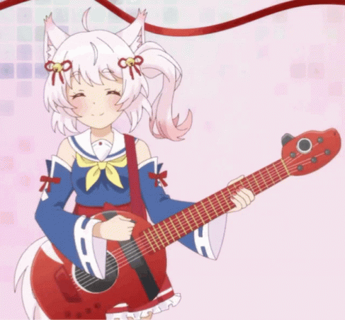 Howan Anime GIF - Howan Anime Guitar GIFs