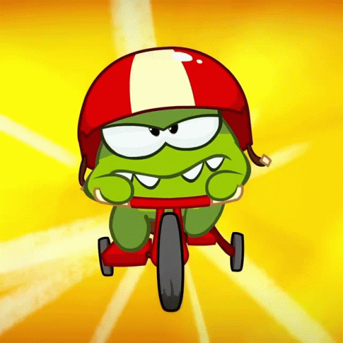 On My Way Om Nom GIF - On My Way Om Nom Om Nom And Cut The Rope GIFs