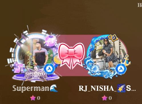 supernovax and rj nisha are playing a video game together