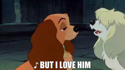 Lady And The Tramp Romance GIF