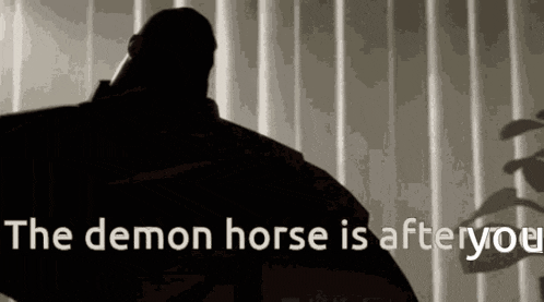 Demon Horse Tf2 GIF - Demon Horse Demon Horse GIFs