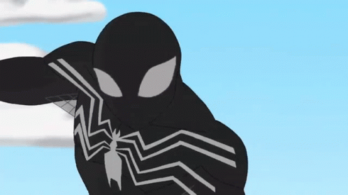 Venom Black Spiderman GIF - Venom Black Spiderman Spider Man GIFs