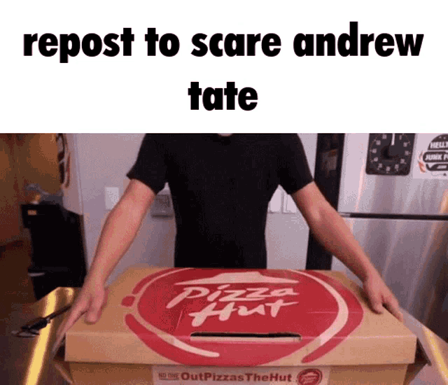 Andrew Tate Pizza Box GIF - Andrew Tate Pizza Box GIFs