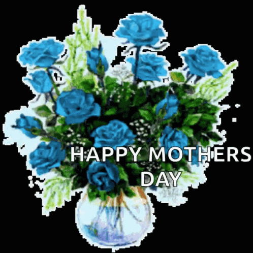 Happy Mothers Day Flowers GIF - Happy Mothers Day Flowers Sparkles GIFs