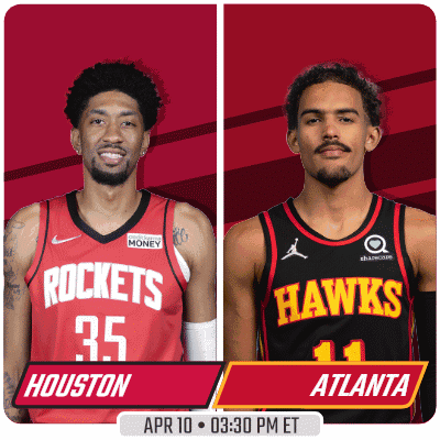Houston Rockets Vs. Atlanta Hawks Pre Game GIF - Nba Basketball Nba 2021 GIFs